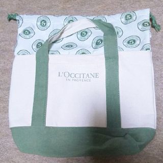 ロクシタン(L'OCCITANE)のL'OCCITANE  巾着トートバッグ(トートバッグ)