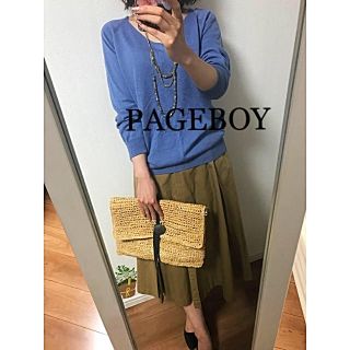 ページボーイ(PAGEBOY)の☆PAGEBOY☆ページボーイ  Ｖネックニットプルオーバー      (ニット/セーター)