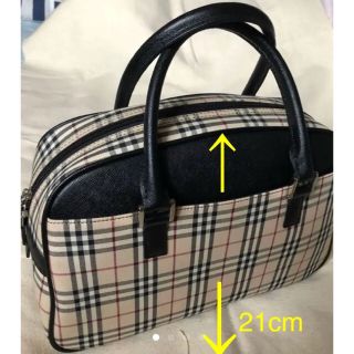 バーバリー(BURBERRY)のあ様専用！バーバリー＊ハンドバッグ＊ミニボストン(ボストンバッグ)