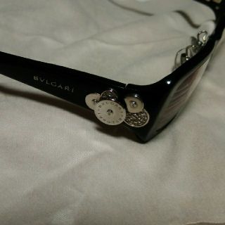 ブルガリ(BVLGARI)の期間限定!!良品◇ブルガリ◇メガネ◇チクラディ◇ブラック◇度入(サングラス/メガネ)