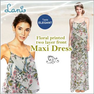 カイラニ(Kai Lani)の【美品】ラニ Lani マキシワンピース（花柄）(ロングワンピース/マキシワンピース)