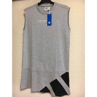 アディダス(adidas)のタグ付き❗️adidas originalsスウェットワンピース👗(ミニワンピース)