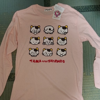 タマちゃんの長袖 M ピンク(Tシャツ/カットソー(七分/長袖))