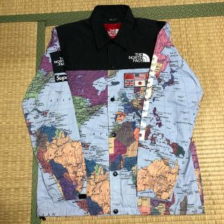 シュプリーム(Supreme)の【S】supreme The North Face Expedition マップ(ナイロンジャケット)