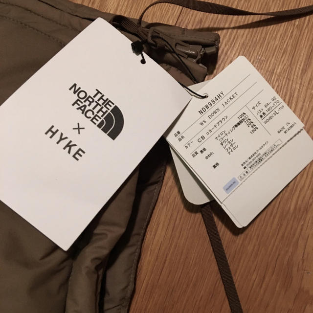 THE NORTH FACE(ザノースフェイス)のTHE NORTH FACE x HYKE 18AW Down Jacket レディースのジャケット/アウター(ダウンジャケット)の商品写真