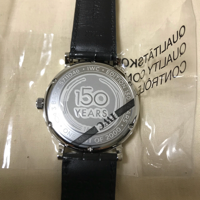 IWC(インターナショナルウォッチカンパニー)のポートフィノ 150周年記念モデル 未使用品 メンズの時計(腕時計(アナログ))の商品写真