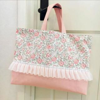 chez paris様専用リバティ フェリシテ レッスンバッグ⑅◡̈*♡(バッグ/レッスンバッグ)