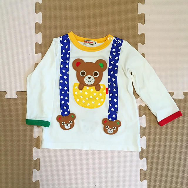 mikihouse(ミキハウス)のミキハウス ロンT カットソー キッズ/ベビー/マタニティのベビー服(~85cm)(シャツ/カットソー)の商品写真