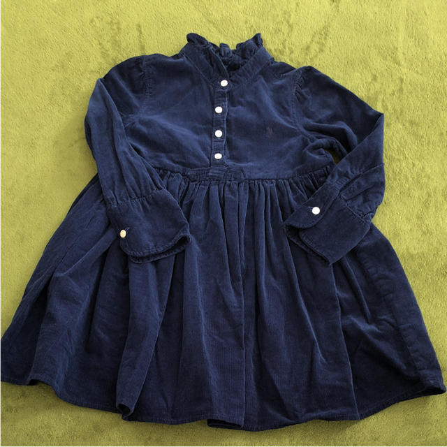 Ralph Lauren(ラルフローレン)のスタンドカラーワンピース キッズ/ベビー/マタニティのキッズ服女の子用(90cm~)(ワンピース)の商品写真