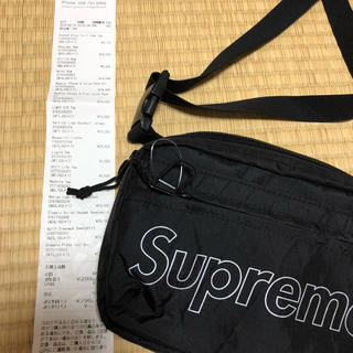 シュプリーム(Supreme)の18ss Supreme Shoulder Bag 黒い(ショルダーバッグ)