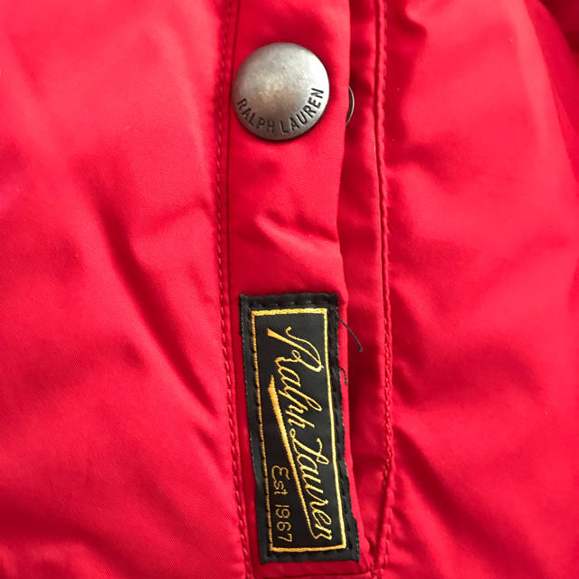 POLO RALPH LAUREN(ポロラルフローレン)のPOLO 赤のダウンジャケット☆ レディースのジャケット/アウター(ダウンジャケット)の商品写真