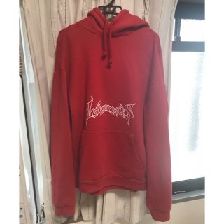 バレンシアガ(Balenciaga)のvetements 韓国限定メタルロゴパーカー(パーカー)