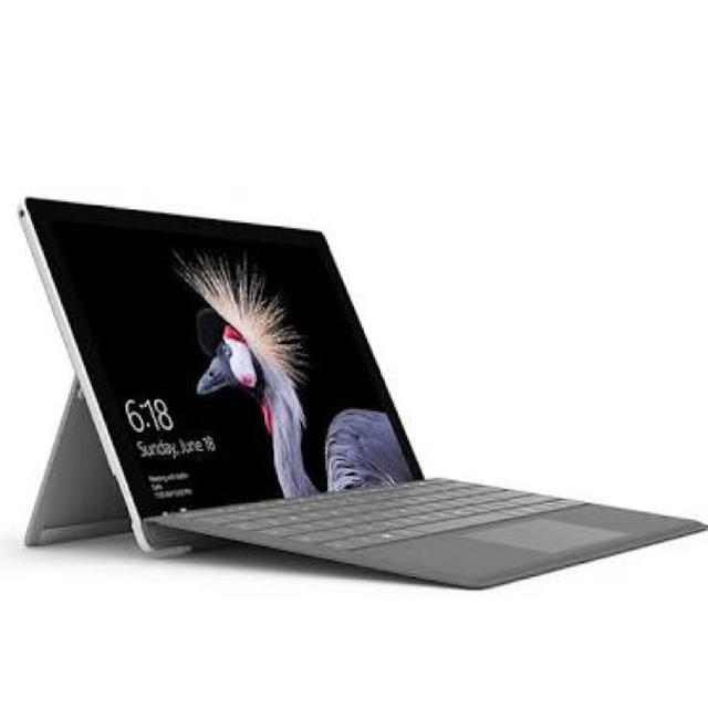 Microsoft(マイクロソフト)の完品 未使用 Surface Pro アルカンターラタイプ＋マウスセット  スマホ/家電/カメラのPC/タブレット(ノートPC)の商品写真