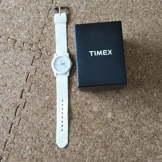 タイメックス(TIMEX)のTIMEX キャンパー ホワイト(腕時計)