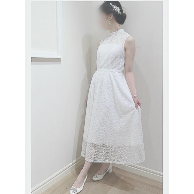 AIMER - 結婚式二次会ドレスの通販 by 良品販売☆納得のいくまでコメントどうぞ♪｜エメならラクマ