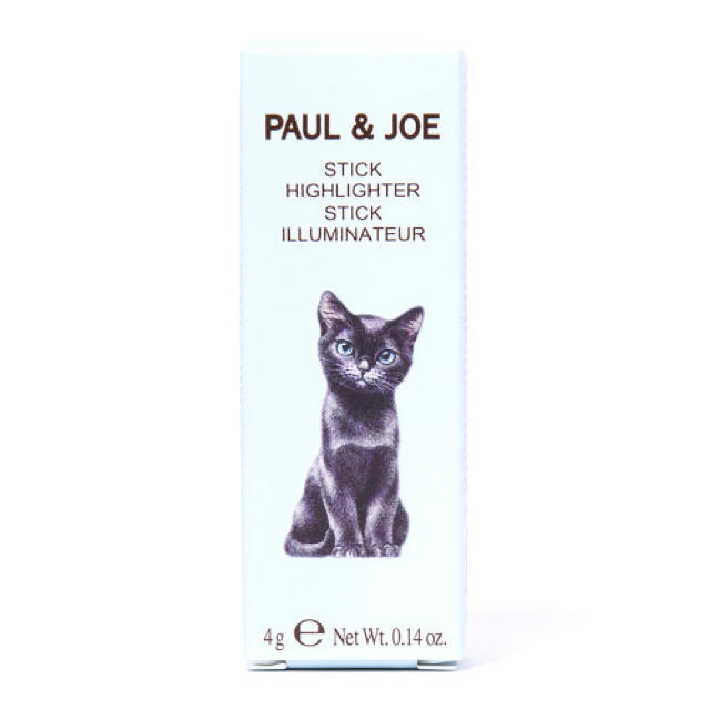 PAUL & JOE(ポールアンドジョー)の【ポール&ジョー】限定！猫型 スティック ハイライター コスメ/美容のベースメイク/化粧品(フェイスカラー)の商品写真