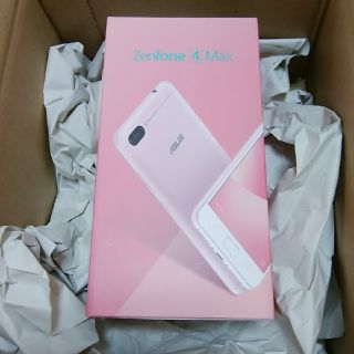 エイスース(ASUS)の☆新品 未開封☆SIMフリー 端末　zenfone4 max ローズピンク(スマートフォン本体)