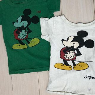 エフオーキッズ(F.O.KIDS)のYH様☆エフオーキッズ F.O kid's ミッキーコラボT2枚セット(Tシャツ/カットソー)