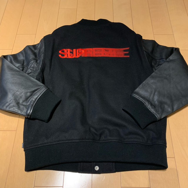 Supreme(シュプリーム)のsupreme motion logo varsity L box モーション メンズのジャケット/アウター(スタジャン)の商品写真