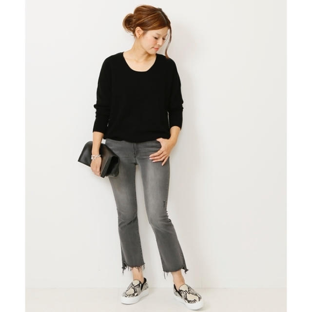 DEUXIEME CLASSE - MOTHER GREY INSIDER CROP 27の通販 by ちぃママ's ...