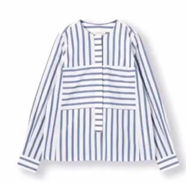 【最安値挑戦】 secret tne - Drawer closet アイコニックストライプシャツ CYCLAS  シャツ/ブラウス(長袖/七分)