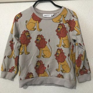 ボボチョース(bobo chose)のminirodini ライオンスウェット 110サイズ(Tシャツ/カットソー)