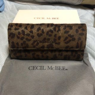 セシルマクビー(CECIL McBEE)のCECIL McBEE レオパード柄 長財布(財布)