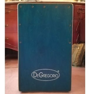 DE GREGORIO カホン(ブルー)(パーカッション)