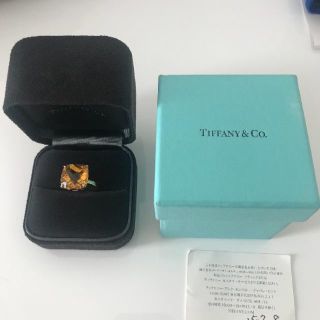 ティファニー(Tiffany & Co.)のティファニー Tiffany  リング  シトリン  9.5号(リング(指輪))