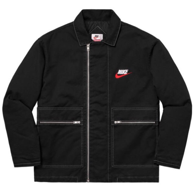 Supreme Nike DoubleZip QuiltedWorkJacket