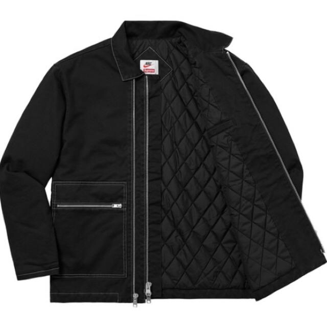 Supreme Nike DoubleZip QuiltedWorkJacket