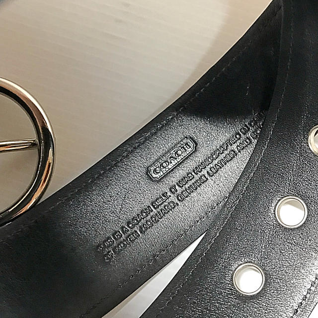 COACH(コーチ)のコーチ シグネチャー  メンズベルト メンズのファッション小物(ベルト)の商品写真