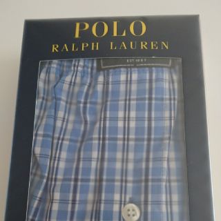 ポロラルフローレン(POLO RALPH LAUREN)のアリエッティ様専用☆トランクス 水色  チェック柄 3L XXL (トランクス)