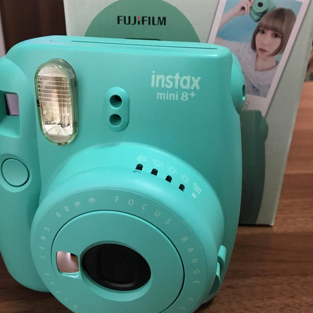 チェキ instead mini 8+ Mint（フィルム3回分付き）スマホ/家電/カメラ