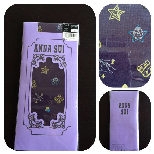 ANNA SUI(アナスイ)のANNA SUI スカル柄ソックス レディースのレッグウェア(ソックス)の商品写真