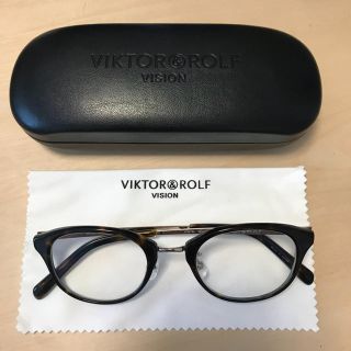 ヴィクターアンドロルフ(VIKTOR&ROLF)のべっ甲伊達メガネ【VIKTOR&ROLF】(サングラス/メガネ)