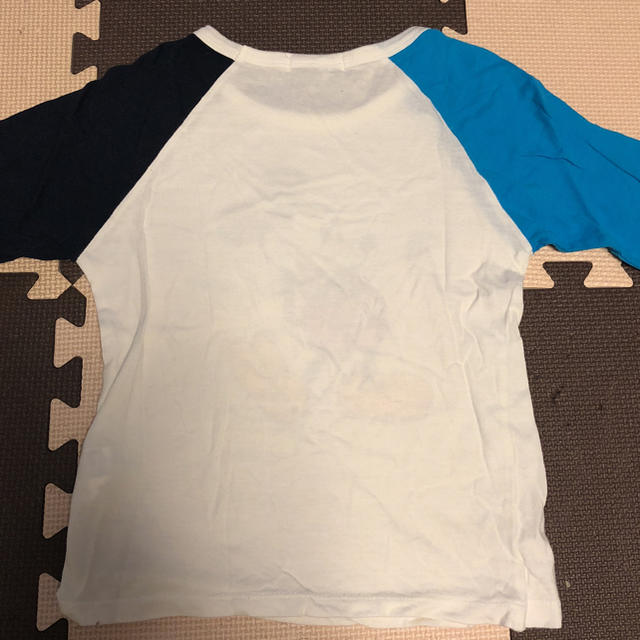 こども ビームス(コドモビームス)のBEAMS mini ミッキー七分袖ラグランTシャツ 110 キッズ/ベビー/マタニティのキッズ服男の子用(90cm~)(Tシャツ/カットソー)の商品写真