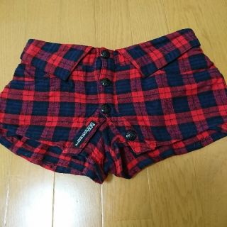 バックス(BACKS)のbacks★バックス★チェックショーパン(ショートパンツ)