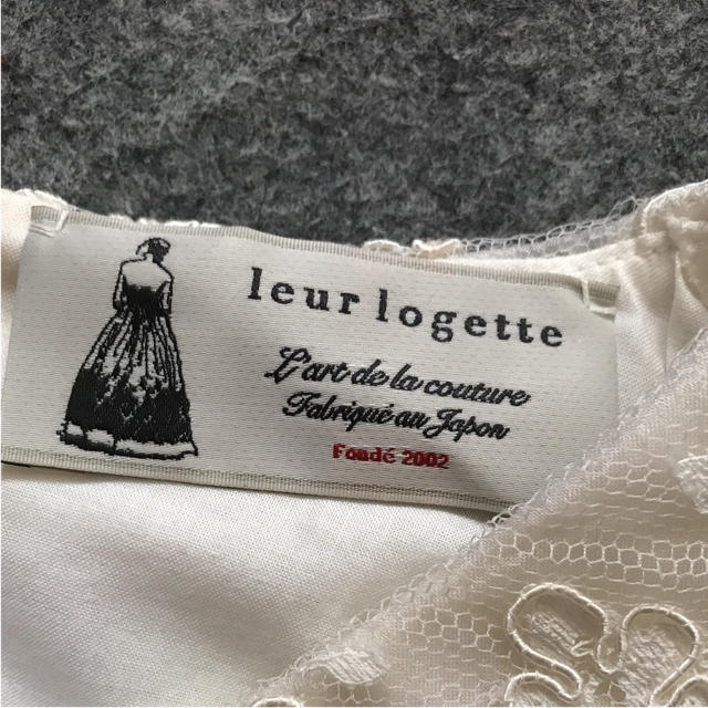 ルルロジェッタ leur logette レース ブラウス ルルロジェット タイム