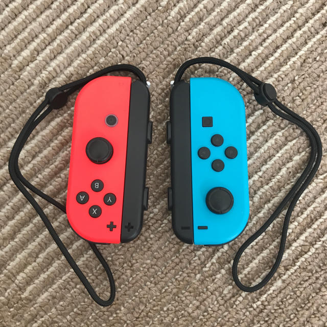 NintendSwitch ジョイコン(R)ネオンレッド/(L) ネオンブルー