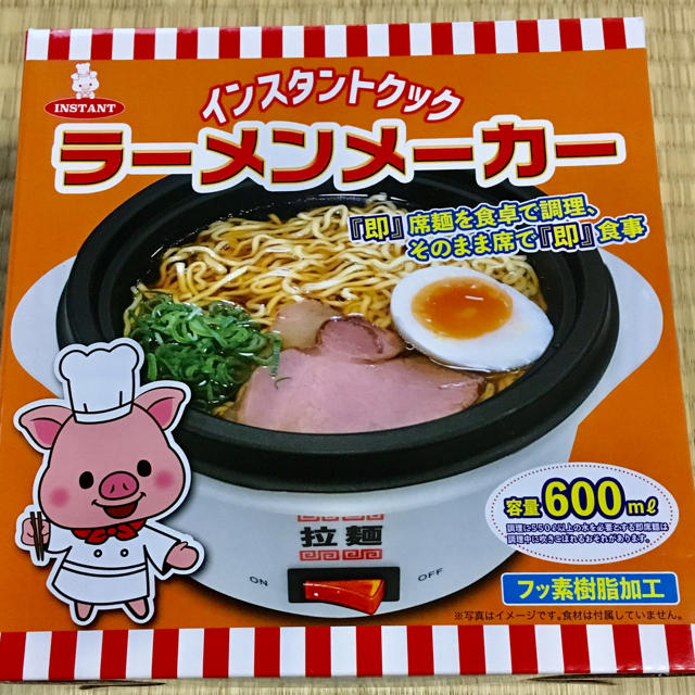 【新品】インスタントクック ラーメンメーカー ピーナッツクラブ インテリア/住まい/日用品のキッチン/食器(調理道具/製菓道具)の商品写真