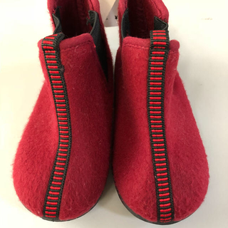 ベビーシューズ 赤いブーツ 14.5 未使用(ブーツ)