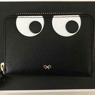 アニヤハインドマーチ(ANYA HINDMARCH)の【kiki様専用】☆アニヤ・ハインドマーチ 財布 ブラック☆(財布)