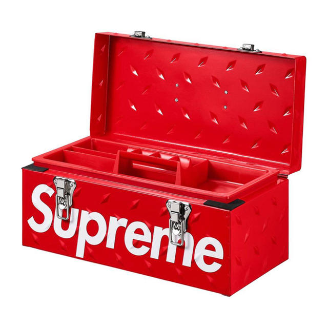 【新品未使用】Supreme Diamond Plate Tool Boxファッション小物