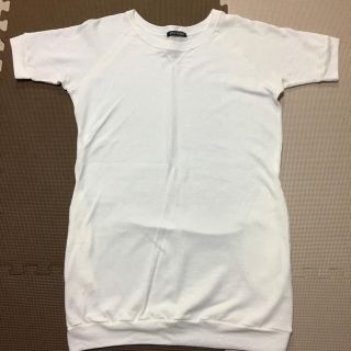 スプレイ(SpRay)の専用 SpRay♥半袖スウェットワンピース 白(ミニワンピース)