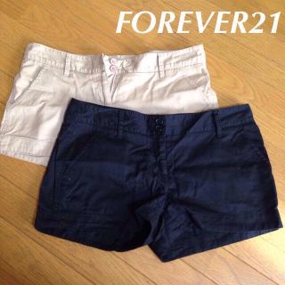 フォーエバートゥエンティーワン(FOREVER 21)のFOREVER21ショートパンツ2set(ショートパンツ)