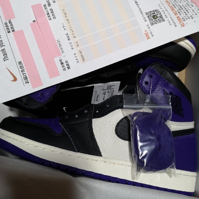 送料込 26.5㎝ Nike Air Jordan 1 コートパープル