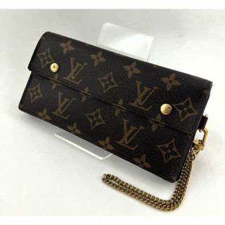 ルイヴィトン(LOUIS VUITTON)の◇美品 ルイヴィトン アコルディオン チェーン付 財布 M58008◇(財布)