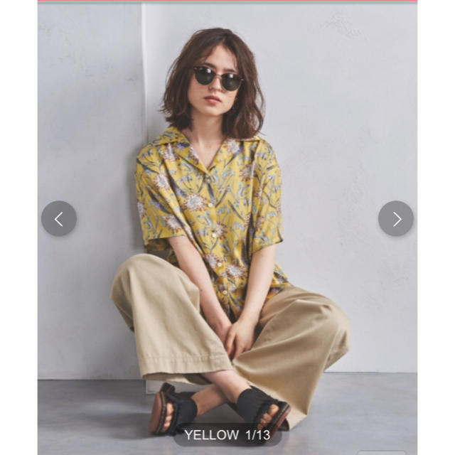 UNITED ARROWS(ユナイテッドアローズ)の【18SS】UNITEDARROWS 柄 シャツ レディースのトップス(シャツ/ブラウス(半袖/袖なし))の商品写真