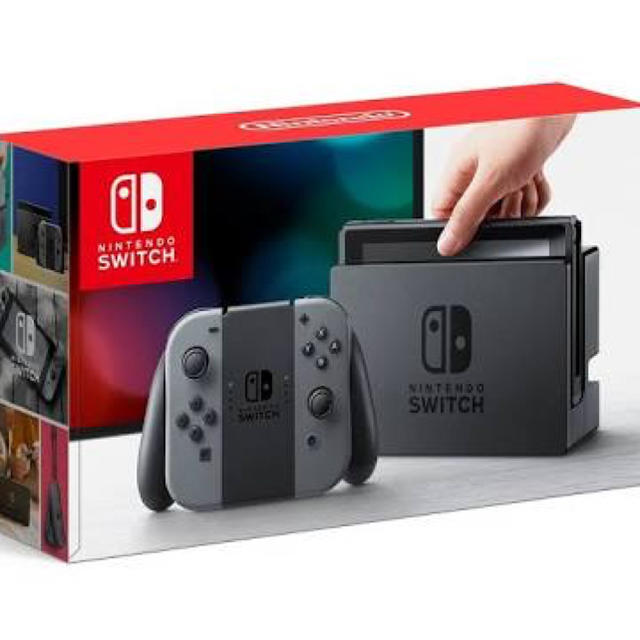 新品 送料無料 任天堂 Nintendo Switch 本体 スイッチ グレー